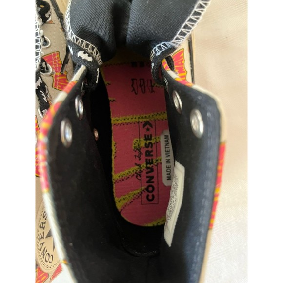 Converse Chuck Taylor All‎ Star Batman High Top Sneakers Limited Edition SZ 7 - Picture 4 of 14